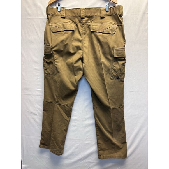 5.11 Tactical Mens Taclite Ripstop Cargo Pants Dark Khaki Size 38x32 Double Knee - Picture 9 of 9